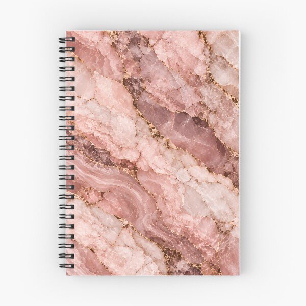 Item preview, Rose Quartz Pink Marble with Gold Veins designed and sold by VOLLOS.