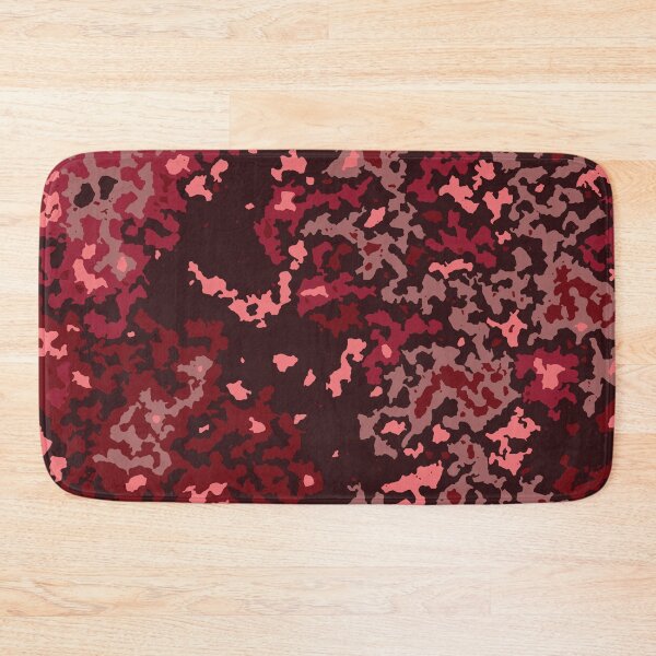 Item preview, Red Camouflage Digital Cloud Pattern in Red Shades and Pink designed and sold by ShopieHome.