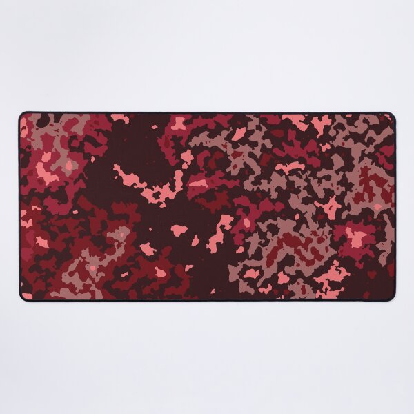 Item preview, Red Camouflage Digital Cloud Pattern in Red Shades and Pink designed and sold by ShopieHome.