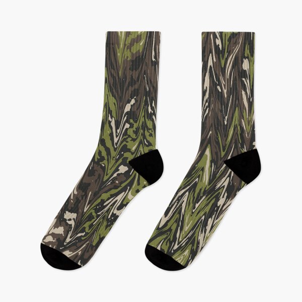 Item preview, Military Camouflage Digital Liquify Pattern in Green, Brown and Beige designed and sold by ShopieHome.