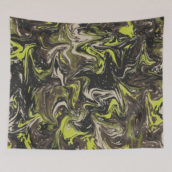 Item preview, Military Camouflage Digital Pattern in Green, Brown and Beige designed and sold by ShopieHome.