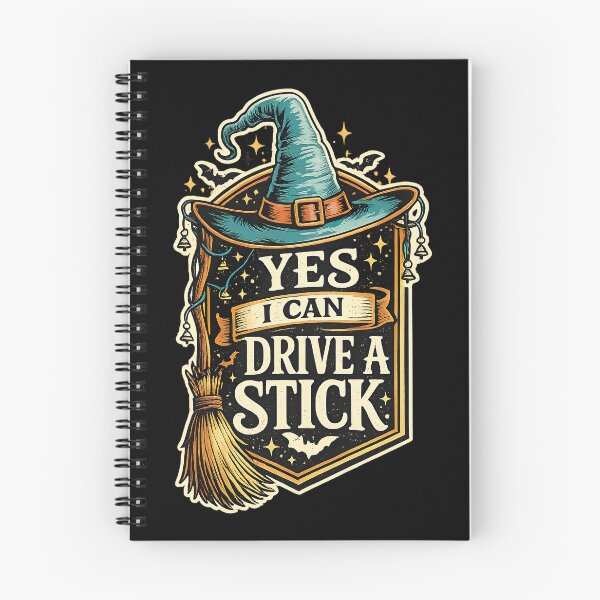 Item preview, Yes I Can Drive A Stick, Halloween Humor designed and sold by graphic-genie.