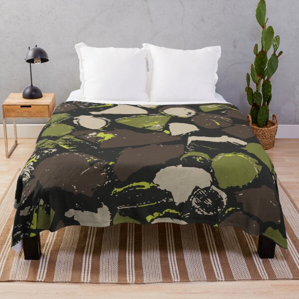 Item preview, Military Camouflage Digital Wood Pattern in Green, Brown and Beige designed and sold by ShopieHome.