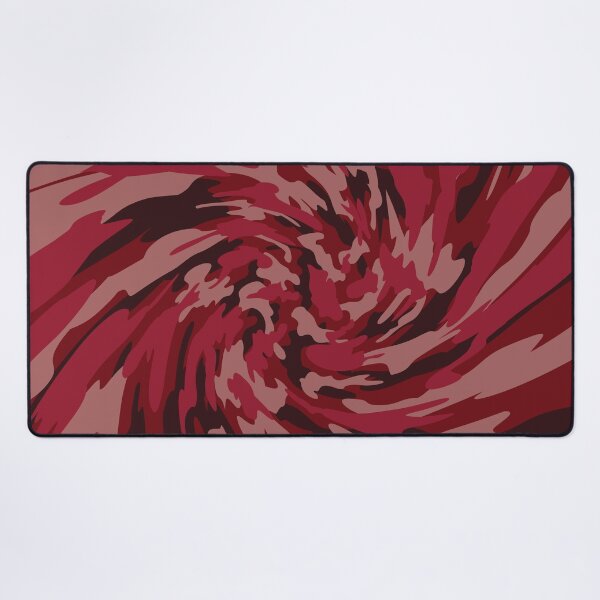 Item preview, Red Camouflage Twisted Pattern in Red Shades and Pink designed and sold by ShopieHome.