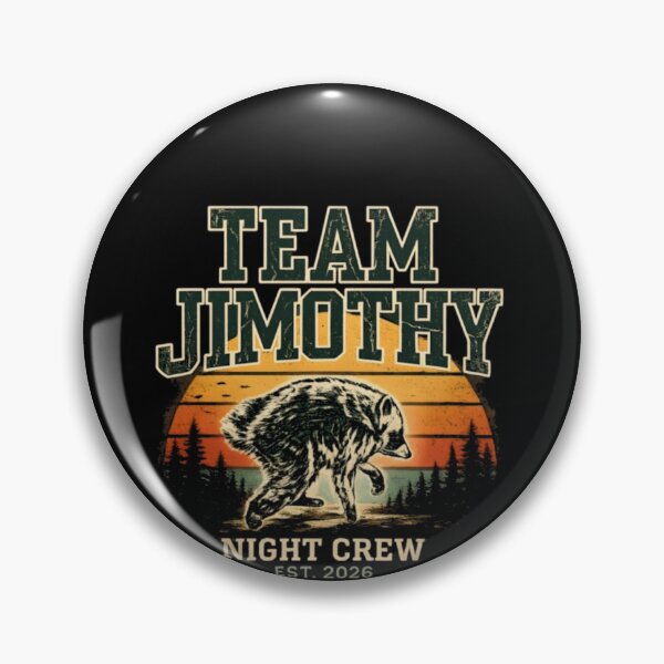 Item preview, Team Jimothy Crew Night Est 2026 Seattle Raccoon Viral Memes designed and sold by AARABwino.