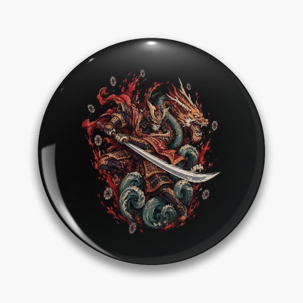 Item preview, Samurai Dragon designed and sold by CharlieBurrell.