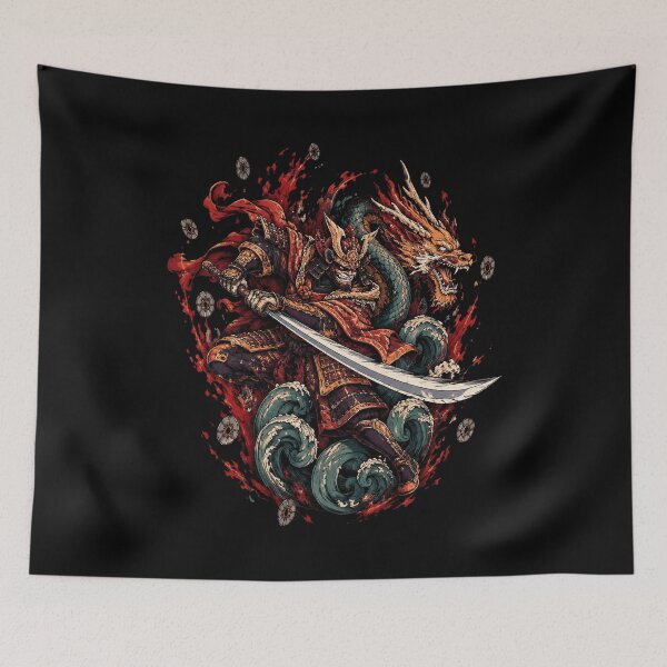 Item preview, Samurai Dragon designed and sold by CharlieBurrell.