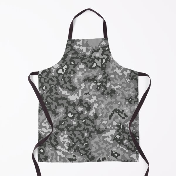 Item preview, Gray Camouflage Digital Cloud Pattern in Gray Shades and Black designed and sold by ShopieHome.
