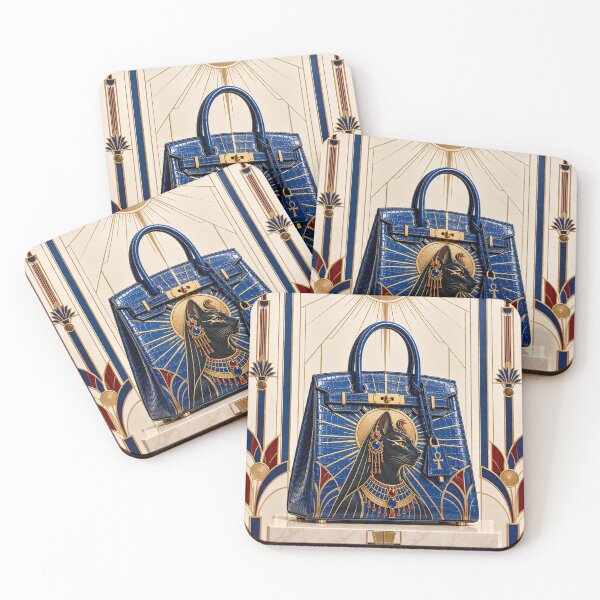 Item preview, Luxury leather bag with Bastet designed and sold by saranagliccuris.