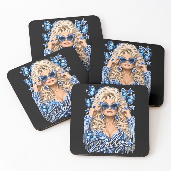 Item preview, Dolly Parton The Butterfly Blue Rhinestone Glamour designed and sold by CamilleNorris.