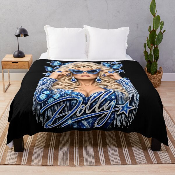 Item preview, Dolly Parton The Butterfly Blue Rhinestone Glamour designed and sold by CamilleNorris.