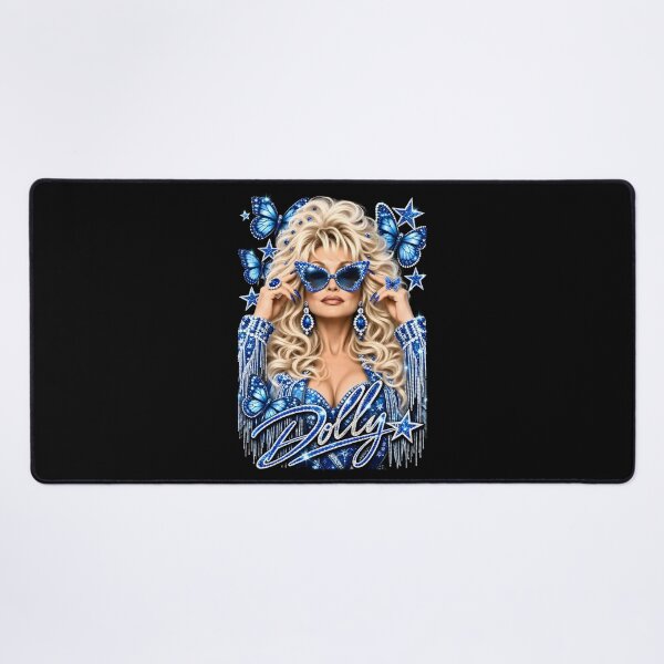 Item preview, Dolly Parton The Butterfly Blue Rhinestone Glamour designed and sold by CamilleNorris.