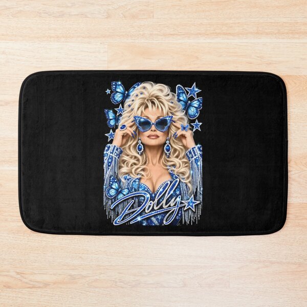 Item preview, Dolly Parton The Butterfly Blue Rhinestone Glamour designed and sold by CamilleNorris.