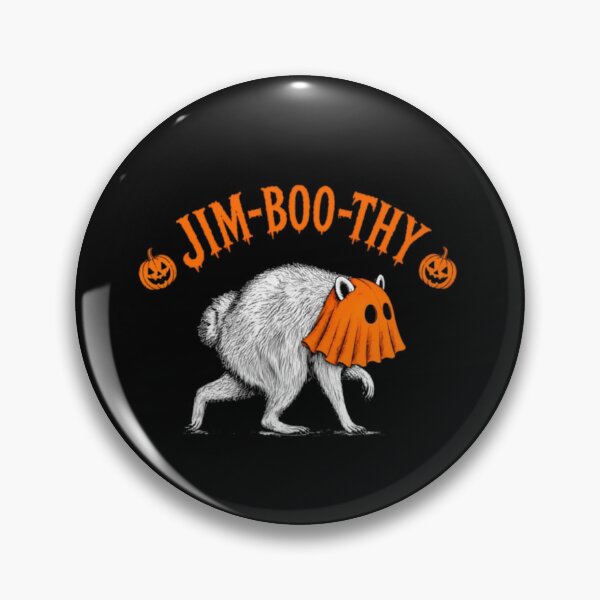 Item preview, Jim-Boo-Thy Halloween Ghost Jimothy Raccoon from Seattle designed and sold by AARABwino.