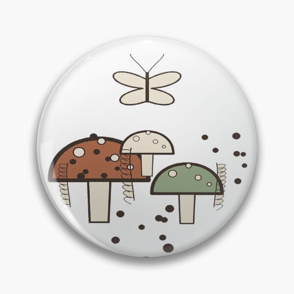 Item preview, Goblincore Mushroom Moth | Cottagecore Forest Line Art designed and sold by usa-Tshirt.