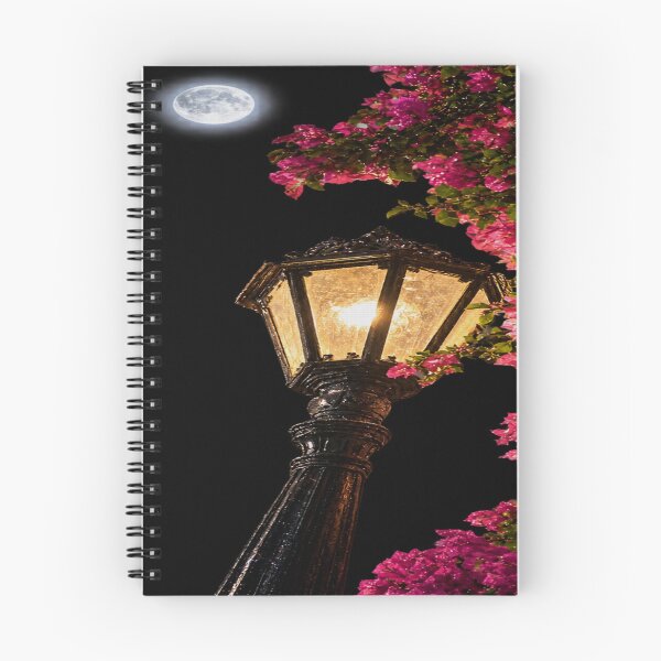 Item preview, Vintage Glowing Street Lamp at Night designed and sold by Zappylane.