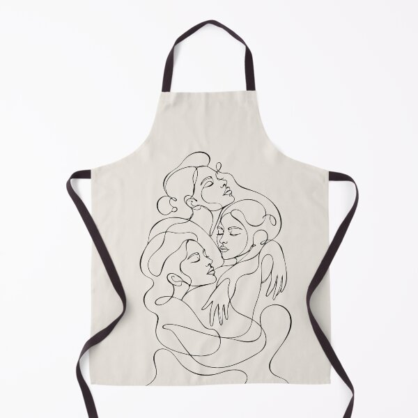 Item preview, Abstract Woman Face Line Art - Multiple Female Figure designed and sold by FemmePod.