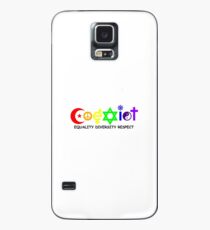 RAINBOW COEXIST LGBT and RELIGIOUS SYMBOLS with the words " EQUALITY DIVERSITY RESPECT " Case/Skin for Samsung Galaxy