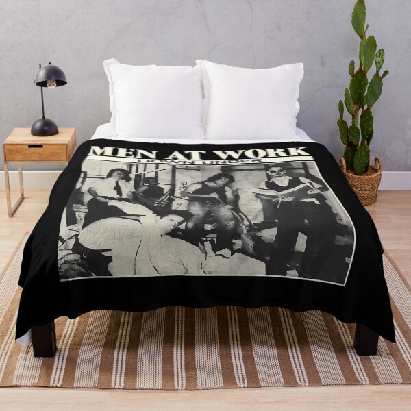 Item preview, Men At Work Down Under Australian Rock Band Seventies. Essential designed and sold by hattazillsu.