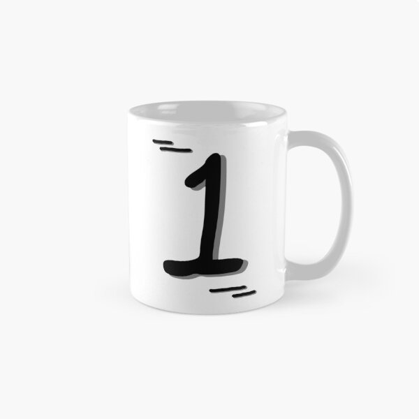 Item preview, Number 1 - Bold Artistic Numeral Design designed and sold by Dyche Studio.