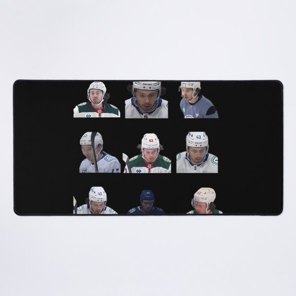 Item preview, Quinn Hughes Many Moods Hockey designed and sold by FashionBesigner.