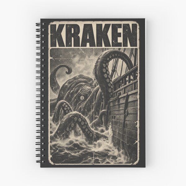 Item preview, Kraken, Atlantic Ocean [a Vintage Tabloid Clipping] designed and sold by elektronen.