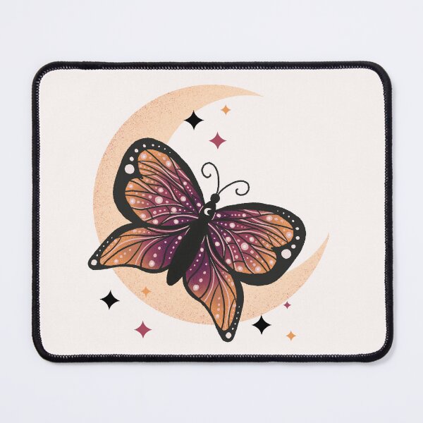 Item preview, Midnight moon monarch butterfly designed and sold by Home Cyn Home.