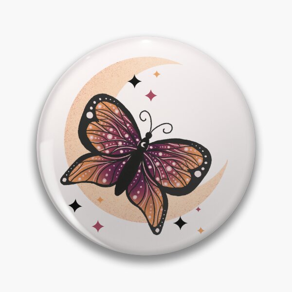 Item preview, Midnight moon monarch butterfly designed and sold by Home Cyn Home.
