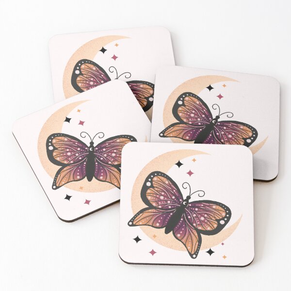 Item preview, Midnight moon monarch butterfly designed and sold by Home Cyn Home.