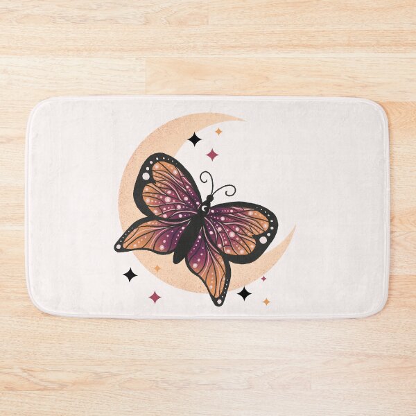 Item preview, Midnight moon monarch butterfly designed and sold by Home Cyn Home.