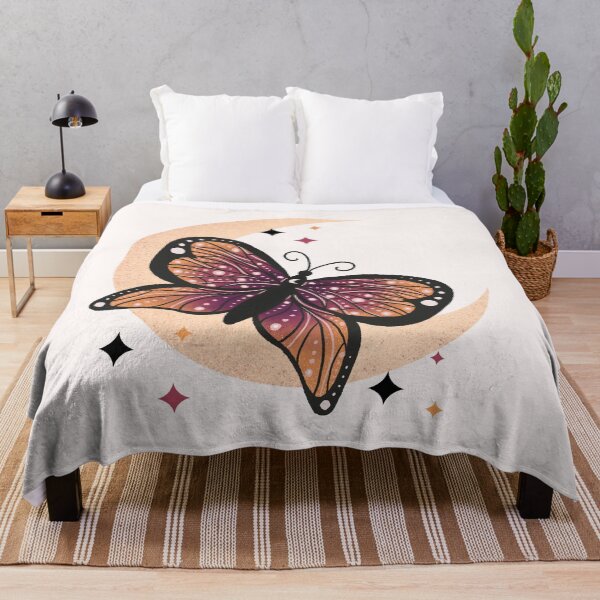 Item preview, Midnight moon monarch butterfly designed and sold by Home Cyn Home.