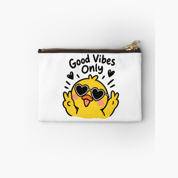 Item preview, Cute Duck Heart Sunglasses - Good Vibes Only Peace Sign designed and sold by Duck lovers.