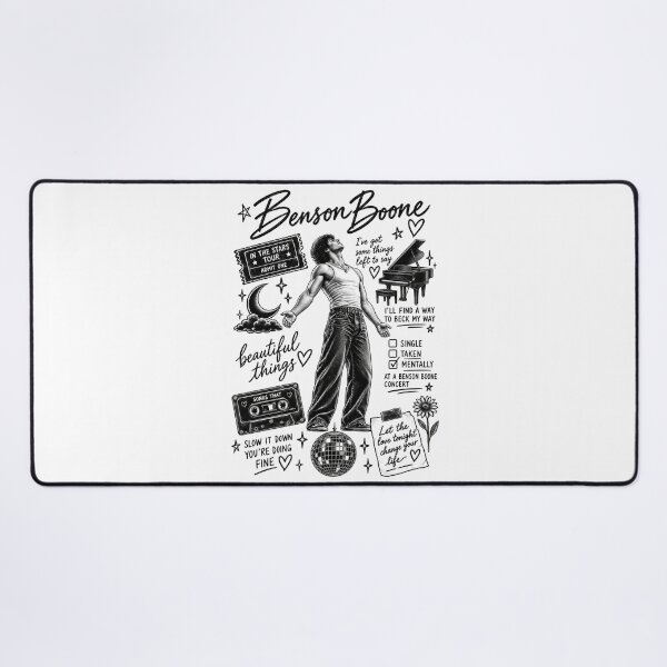 Item preview, Benson Boone Fan Art Concert Tour Vintage Music designed and sold by Abigaildixon92.