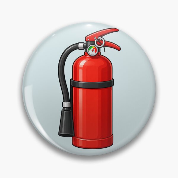 Item preview, Red Fire Extinguisher Illustration for Fire Safety Themes designed and sold by Theproxmrt.