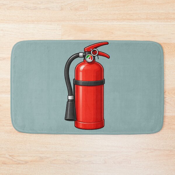Item preview, Red Fire Extinguisher Illustration for Fire Safety Themes designed and sold by Theproxmrt.