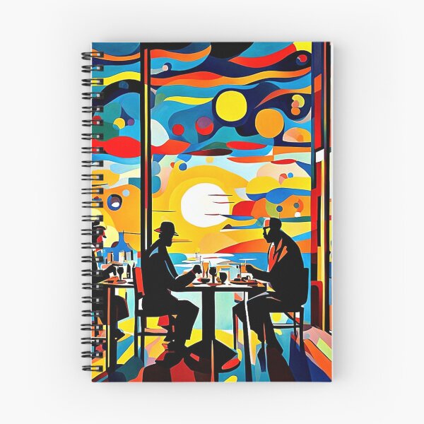 Item preview, Silhouetted Diners designed and sold by George Hutton Hunter.