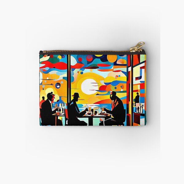 Item preview, Silhouetted Diners designed and sold by George Hutton Hunter.