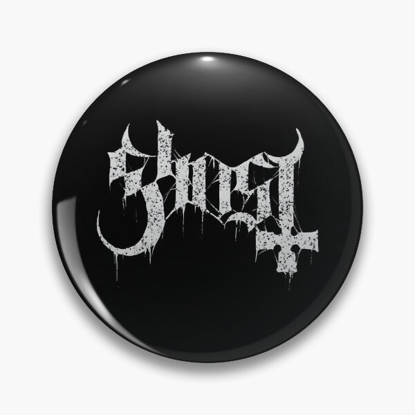Item preview, ghost band text artwork illustration designed and sold by spicecarnerl.