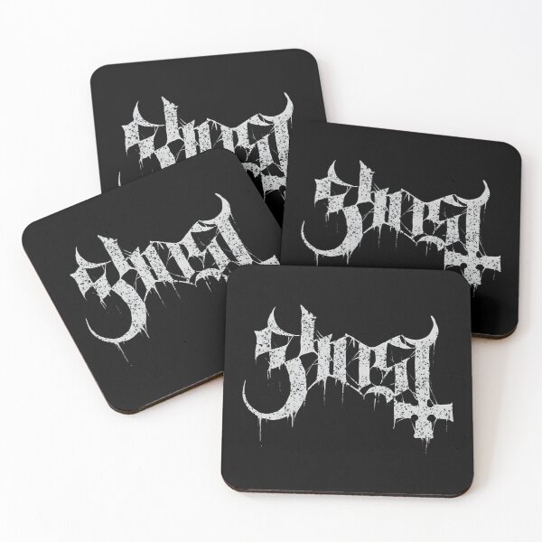 Item preview, ghost band text artwork illustration designed and sold by spicecarnerl.