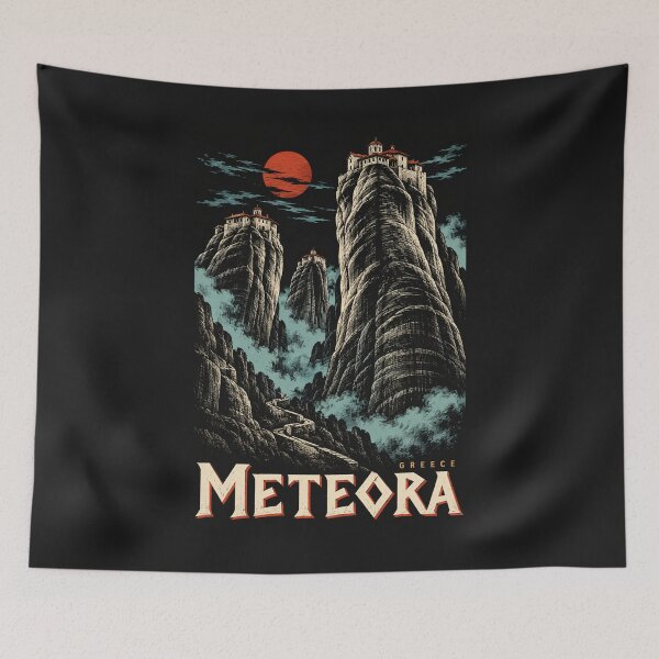 Item preview, Meteora - Grecia designed and sold by StudioRedKoala.