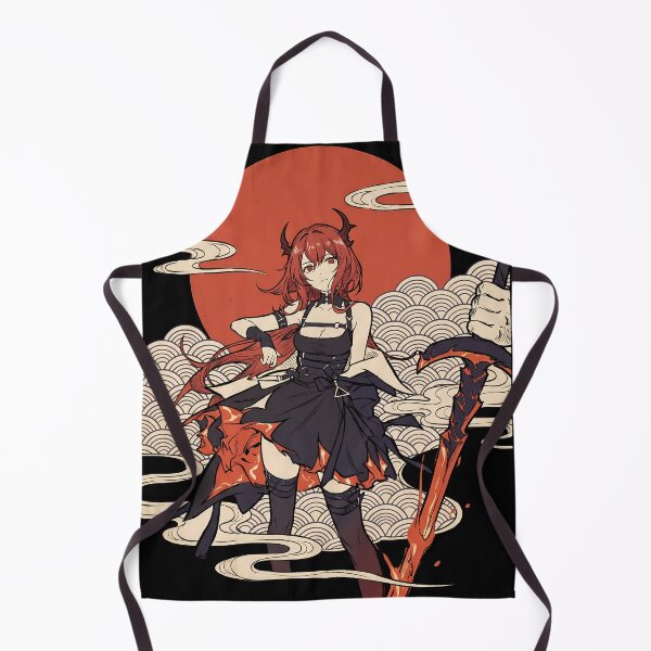 Item preview, Surtr Arknights Ukiyo-e Anime Gaming Streetwear Tee designed and sold by Senpaiwaves.