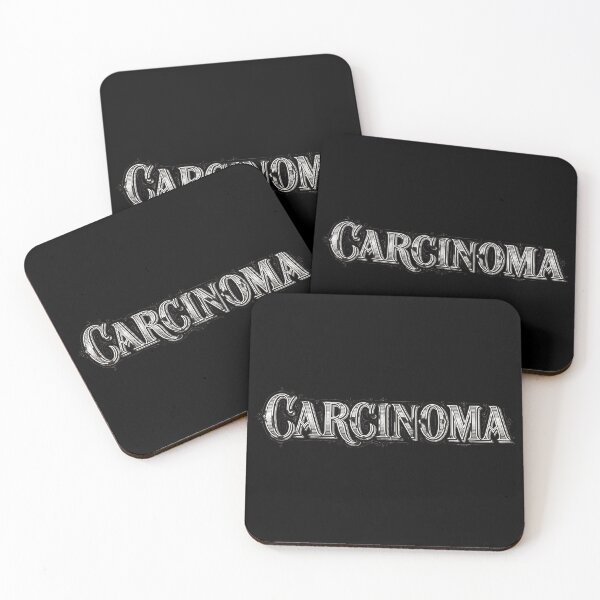 Item preview, Carcinoma Vintage Medical Engraving Typography designed and sold by DarkOriginArts.