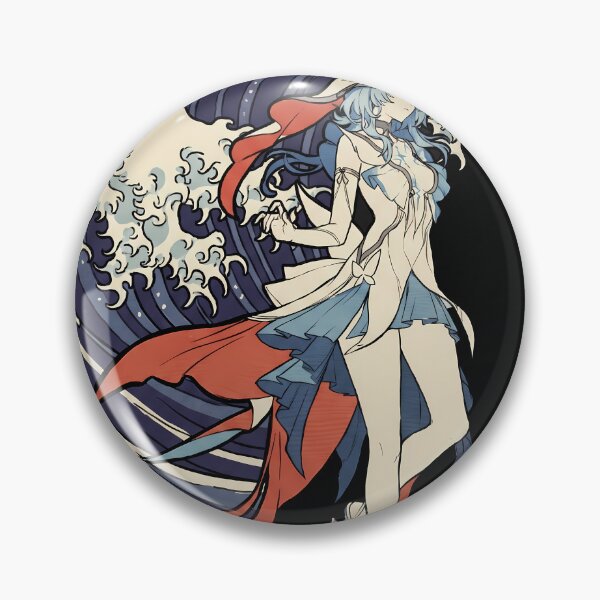 Item preview, Shorekeeper Wuthering Waves Ukiyo-e Video Game Anime Shirt designed and sold by Senpaiwaves.