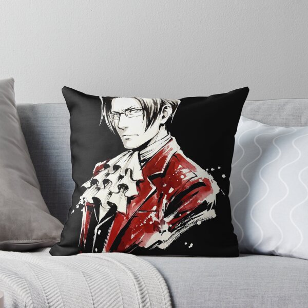 Item preview, Miles Edgeworth Ace Attorney Sumi-e Gaming Graphic Tee designed and sold by Senpaiwaves.