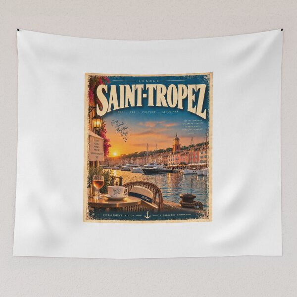 Item preview, Saint-Tropez France – Vintage French Riviera designed and sold by Fleetwood1994.