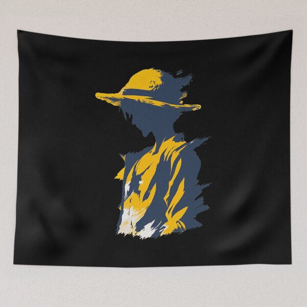 Item preview, Straw Hat Character Silhouette Graphic  designed and sold by joihamby84.