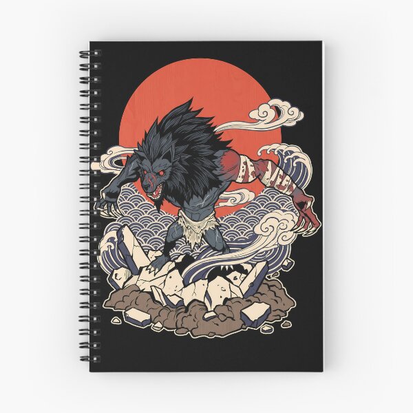 Item preview, The Werewolf Rising from the Grave Altered Beast Ukiyo-e Gamer Graphic Tee designed and sold by Senpaiwaves.