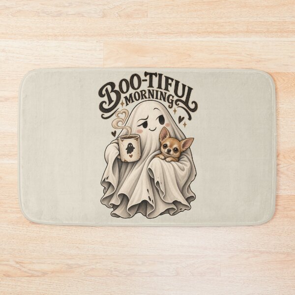 Item preview, Boo-tiful Morning Ghost Chihuahua Halloween designed and sold by AmiGraph.