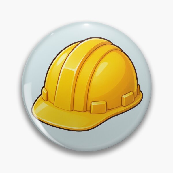 Item preview, Yellow Construction Hard Hat Illustration for Builder and Worker Themes designed and sold by Theproxmrt.