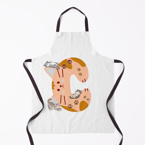 Item preview, Chonky Letter C Cute Cats and Kittens Art designed and sold by Mazza-mazza.
